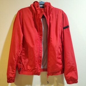 Armani Exchange Red Windbreaker